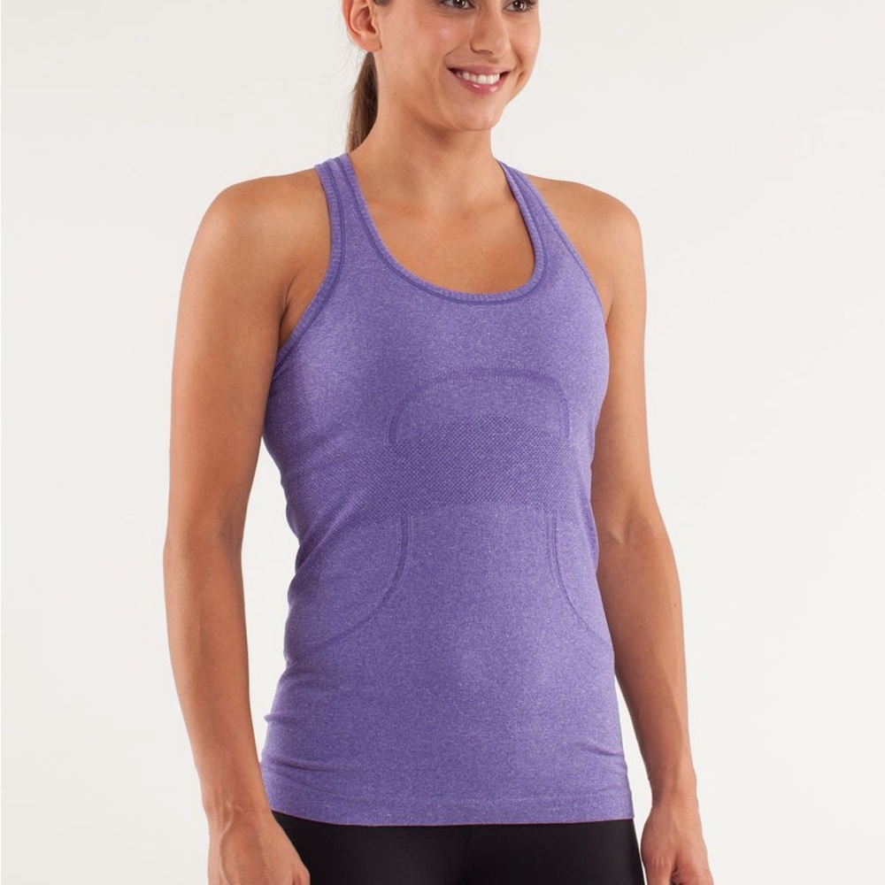 Lululemon Swiftly Tech Purple Racerback Tank Top